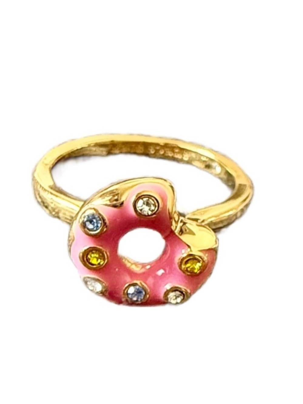 Kate Spade New York Coffee Break donut ring NEW $79